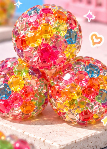 RAINBOW ICE CUBE BALL